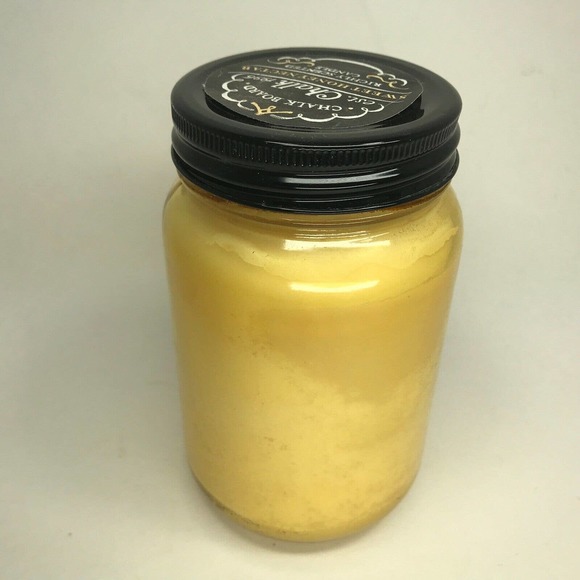 Chalk Board Candle Sweet Honey Nectar Glass Jar Ball DW Home - Picture 7 of 8